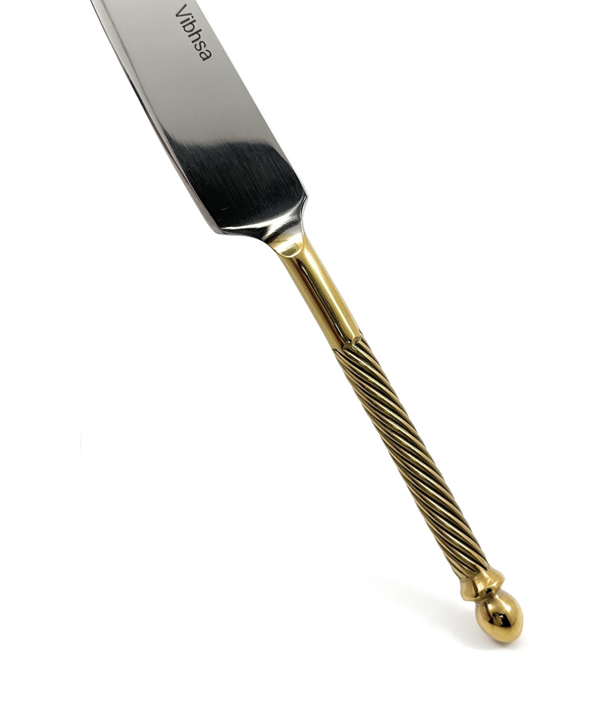 VIBHSA SWIRL 4-PC. CHEESE KNIVES SET, SERVING FOR 4 