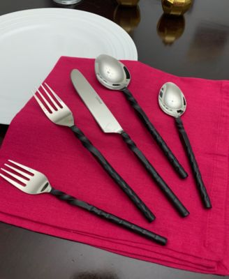 Rope 20-Pc. Flatware Set, Serving for 4