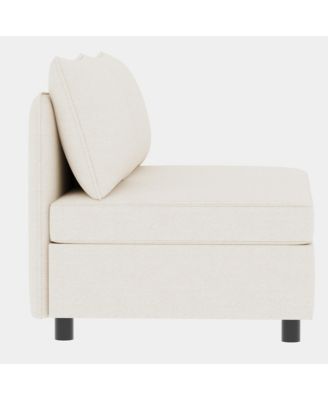 Love Seat Couches, Chaise Longue Mid Century Modern Sofa Couch With Storage for Small Spaces, Living Room, Bedroom