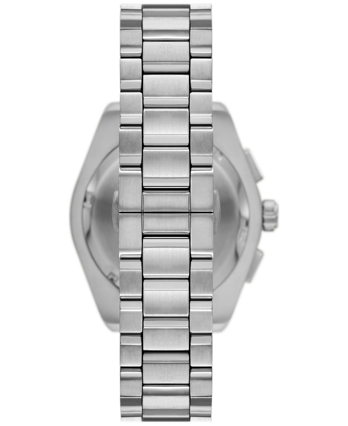 Emporio Armani Men's Chronograph Stainless Steel Bracelet Watch 43mm - Silver-tone