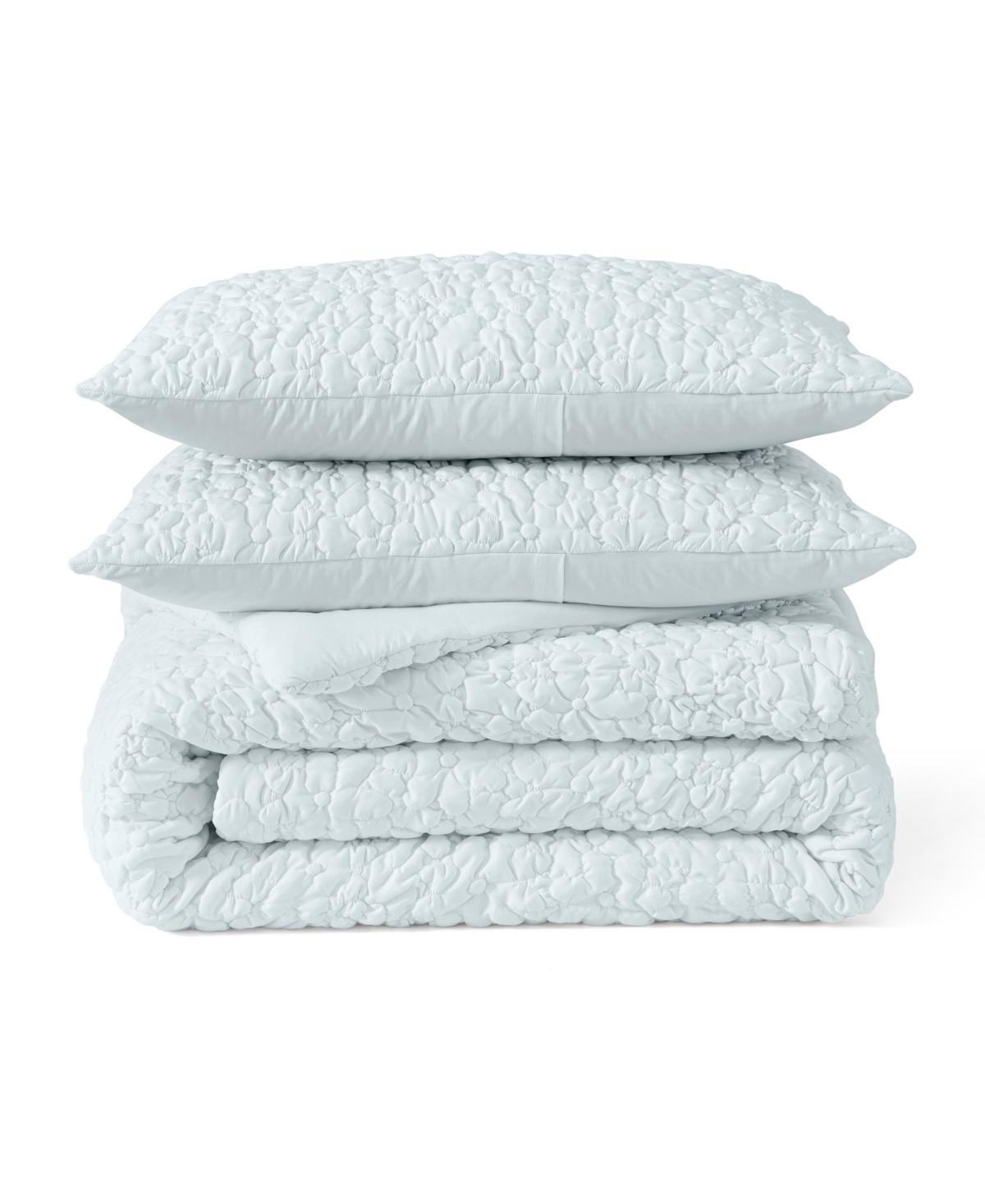 Peri Home Floral Bubble Comforter Sets In White