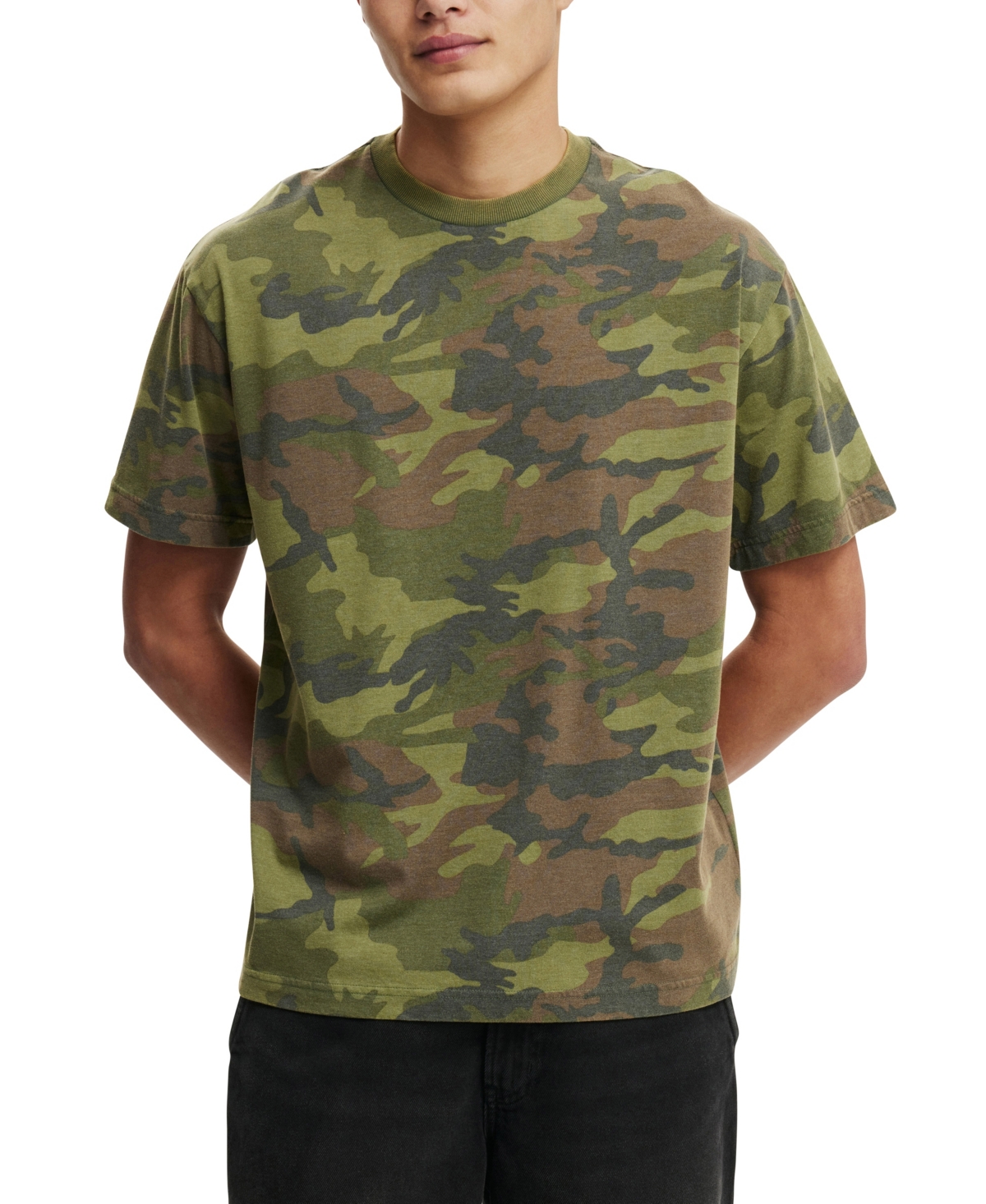 Cotton On Men's Camo Loose Fit T-shirt