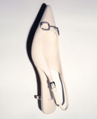 Women's Crystal Sling Back Shoes