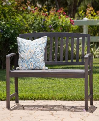 Streamdale Loja Bench Durable Acacia Wood Bench For Outdoor Comfort And Style
