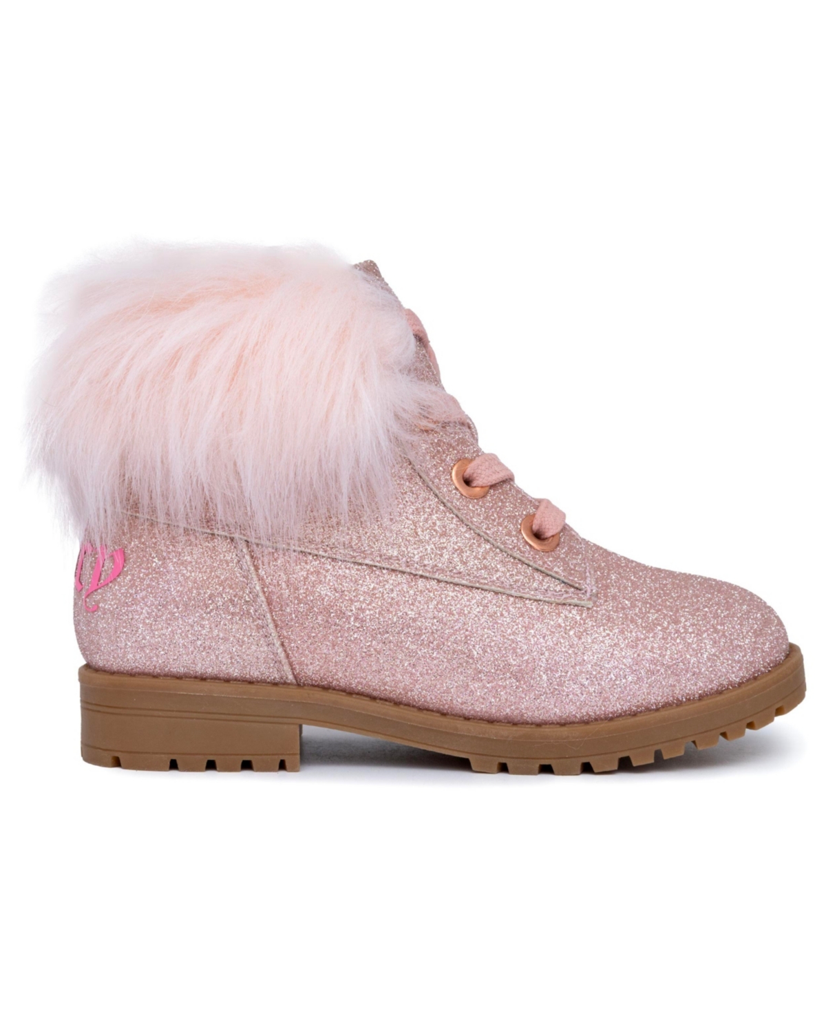 Shop Juicy Couture Little And Big Girls Imperial Boot In Pink