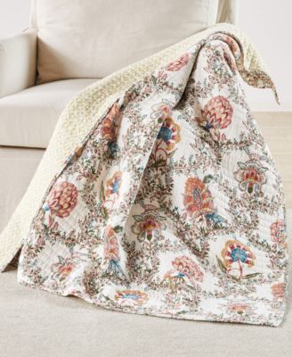 Inaya Reversible Quilted Throw, 50" x 60"
