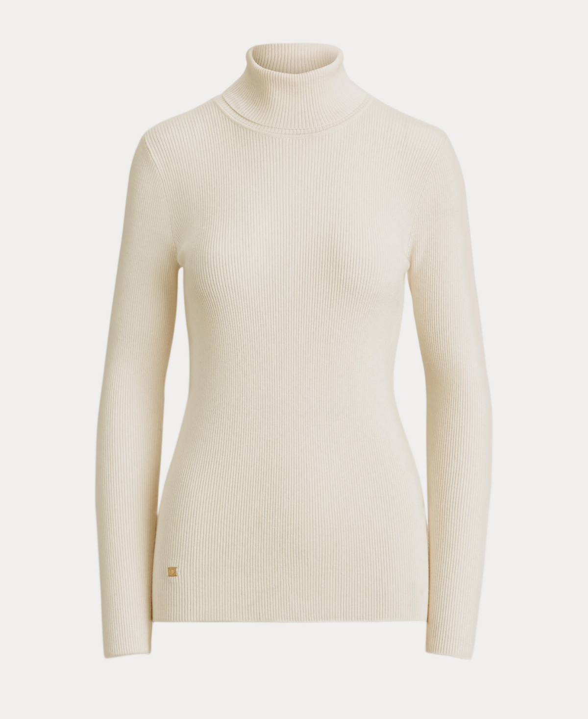 Lauren Ralph Ribbed Turtleneck Sweater