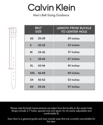 Men's Center Bar Dress Belt