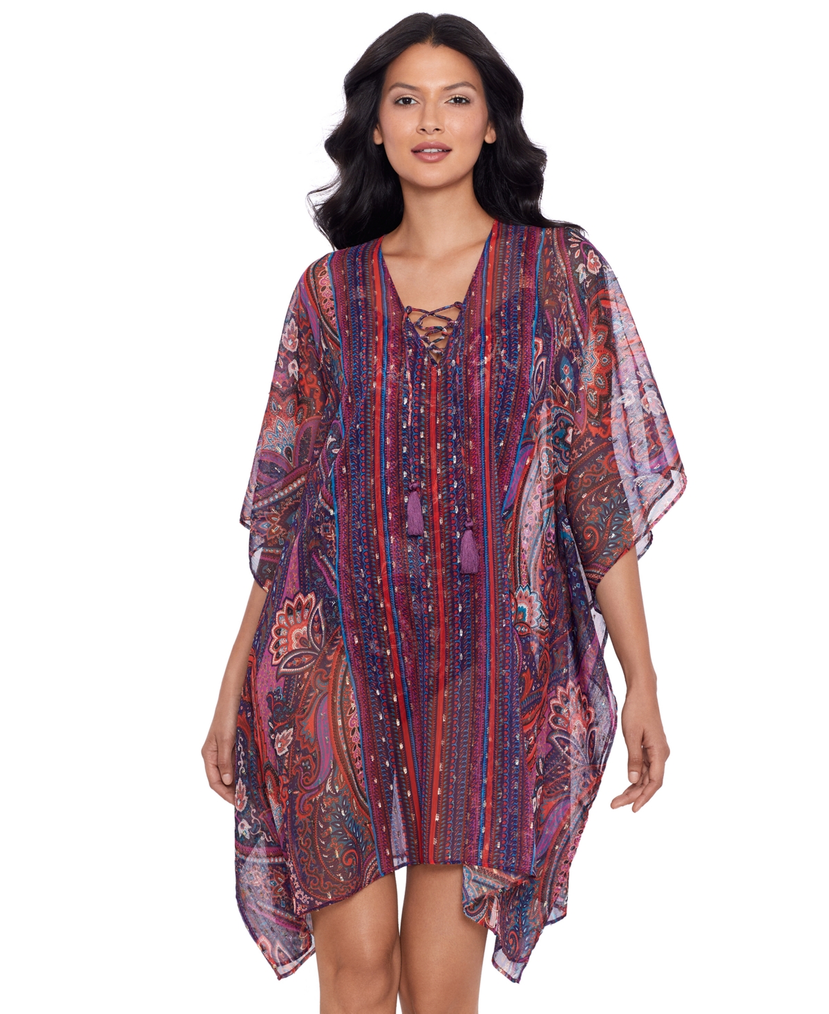 Shop Miraclesuit Women's Dynasty Caftan Cover-up