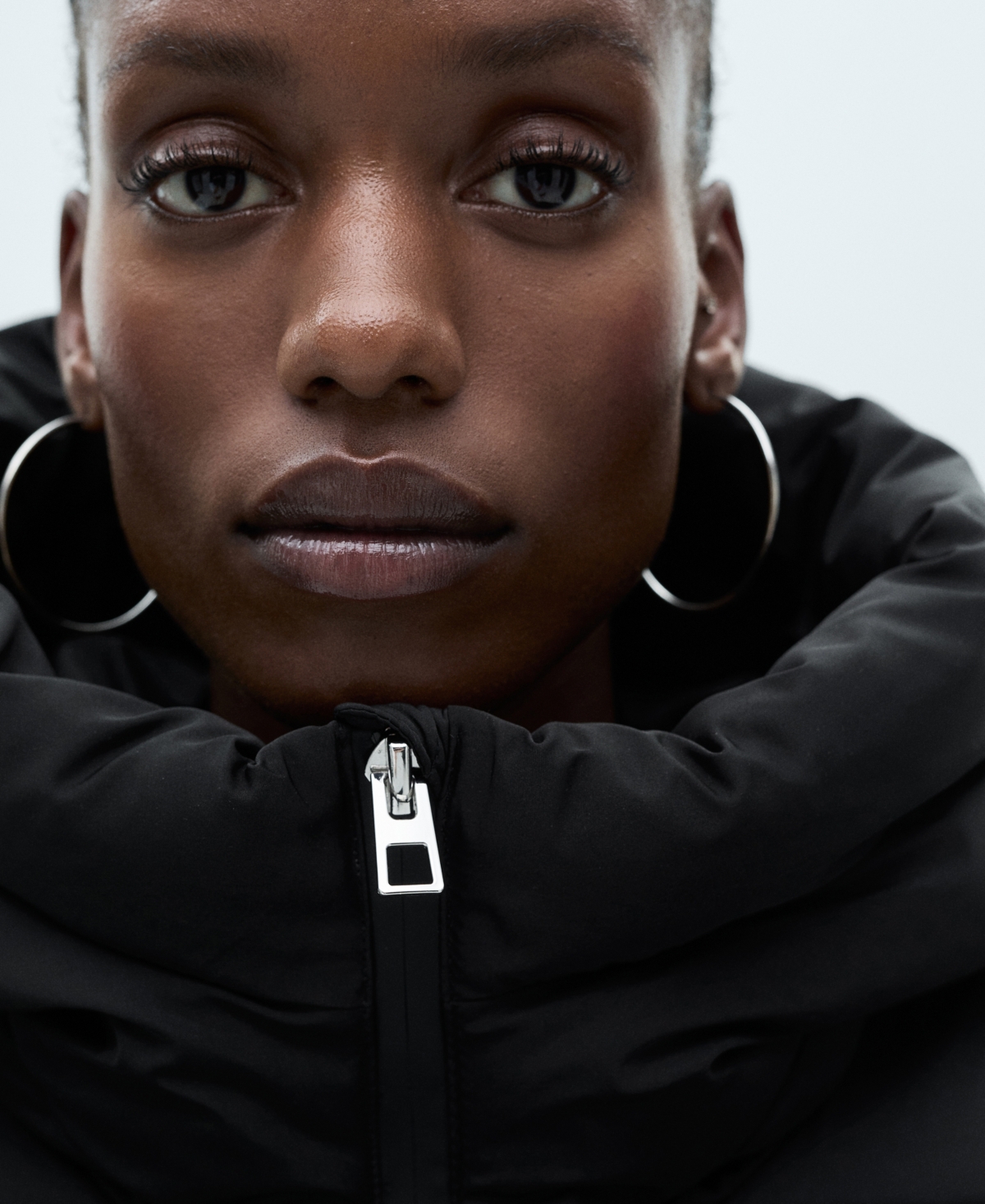Mango Women's Hood Quilted Coat