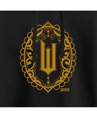 Trendy Juniors Wicked Logo Graphic Cropped Hoodie