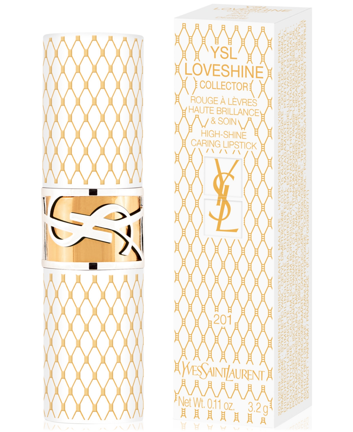 Yves Saint Laurent Limited-Edition Loveshine Lip Oil Stick - 201 Rosewood Blush