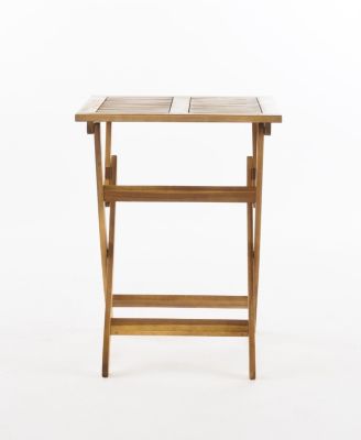 Positano 25" Foldable Bistro Set, Natural