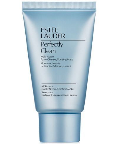 Estée Lauder Perfectly Clean Multi-Action Foam Cleanser/Purifying Mask ...
