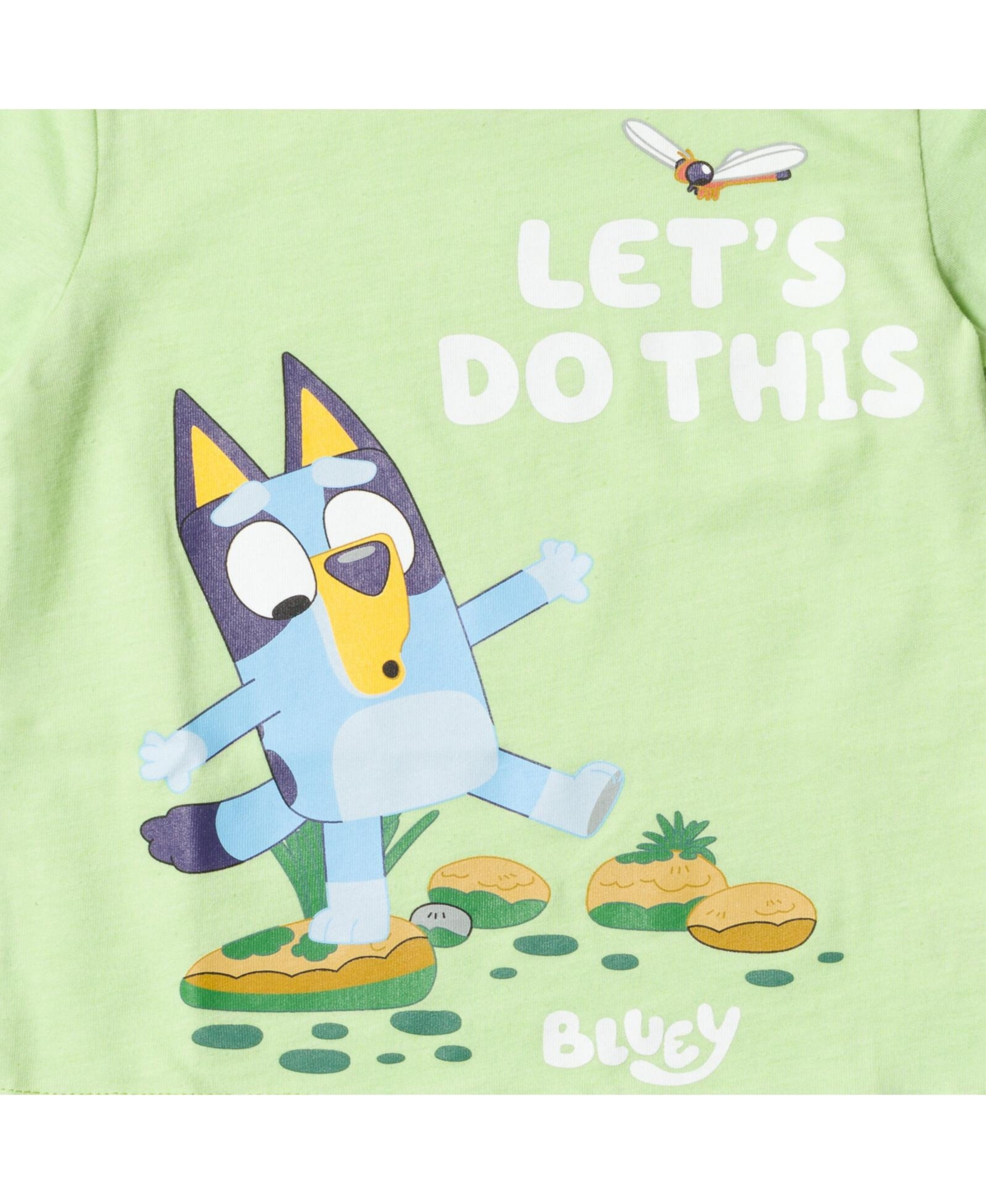 Bluey Toddler Boys 3 Pack T-Shirts -/ yellow / green