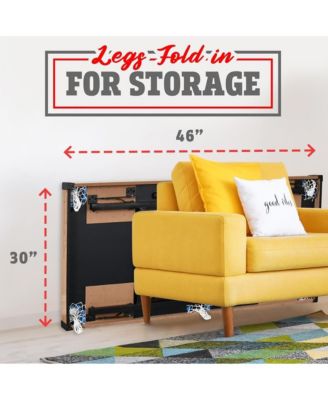 4-in-1 Multi-Function Game Table with Pool, Hockey, Shuffleboard, and Ping Pong