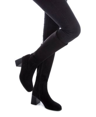 Women's Casual Tall Suede Boots By XTI