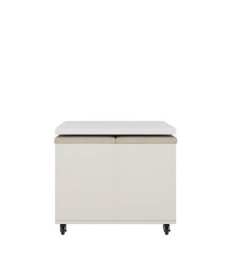 Modern Lift-Top Coffee Table and Stools