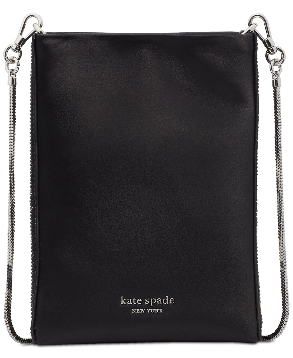 kate spade new york Whiskers Crystal North South Crossbody - Black Multi