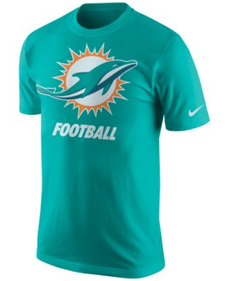 Nike Men's Miami Dolphins Facility T-Shirt - Sports Fan Shop By Lids ...
