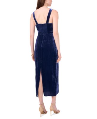1.STATE Women's Velvet Midi Dress - Macy's