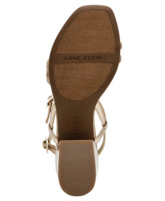 Women's Mackenzie Strappy Buckle Block Heel Dress Sandals