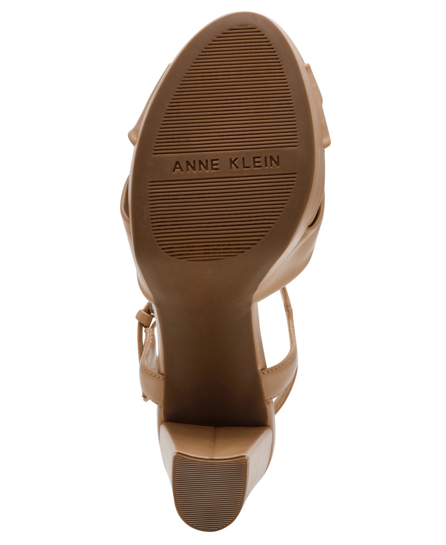 Женские сандалии Anne Klein Velia Platform Block Heel Dress Sandals, цвет: Biscotti — фото 5