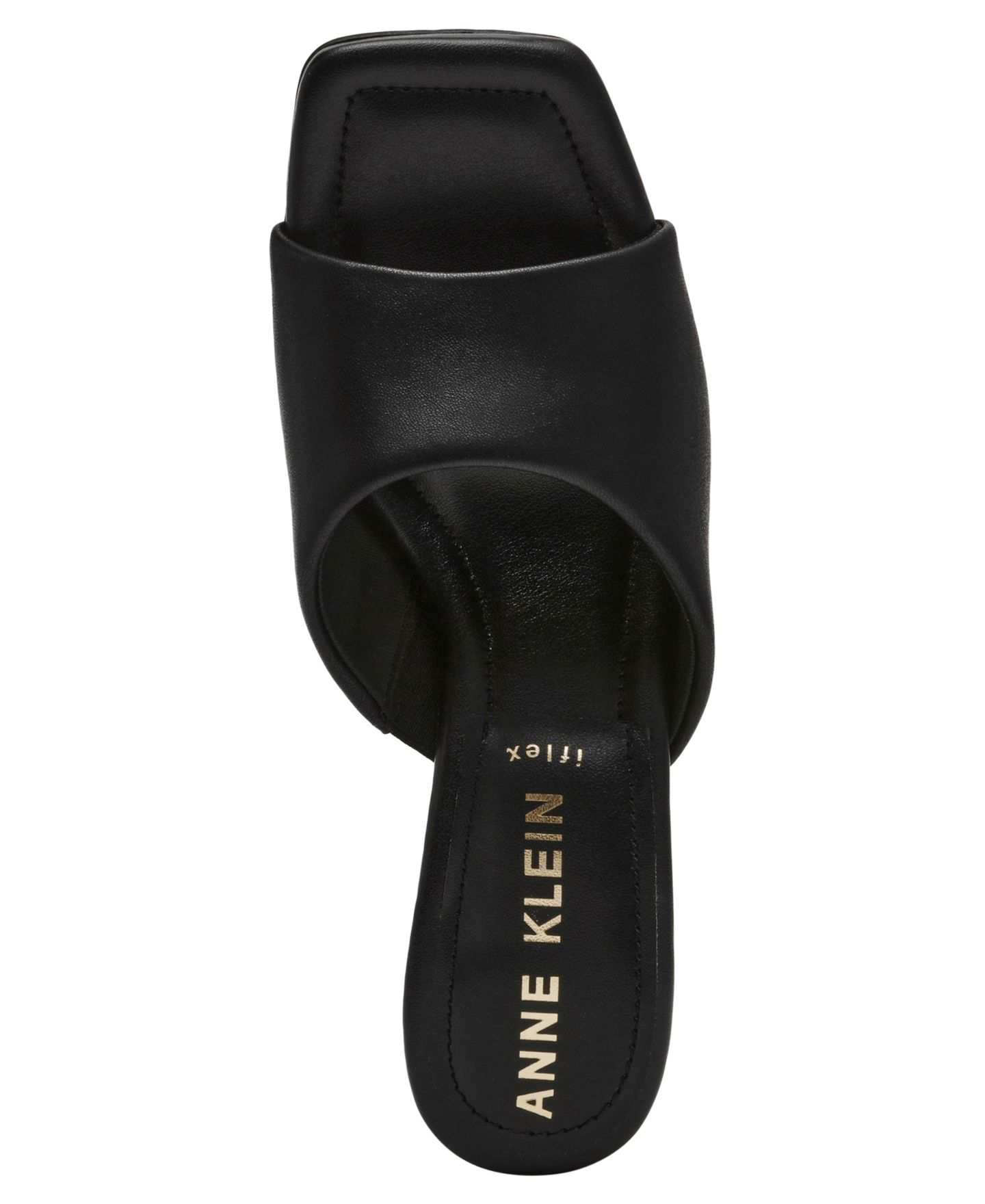 Женские сандалии Anne Klein Jerilyn Slip-On Dress Sandals, цвет: Чёрный — фото 4