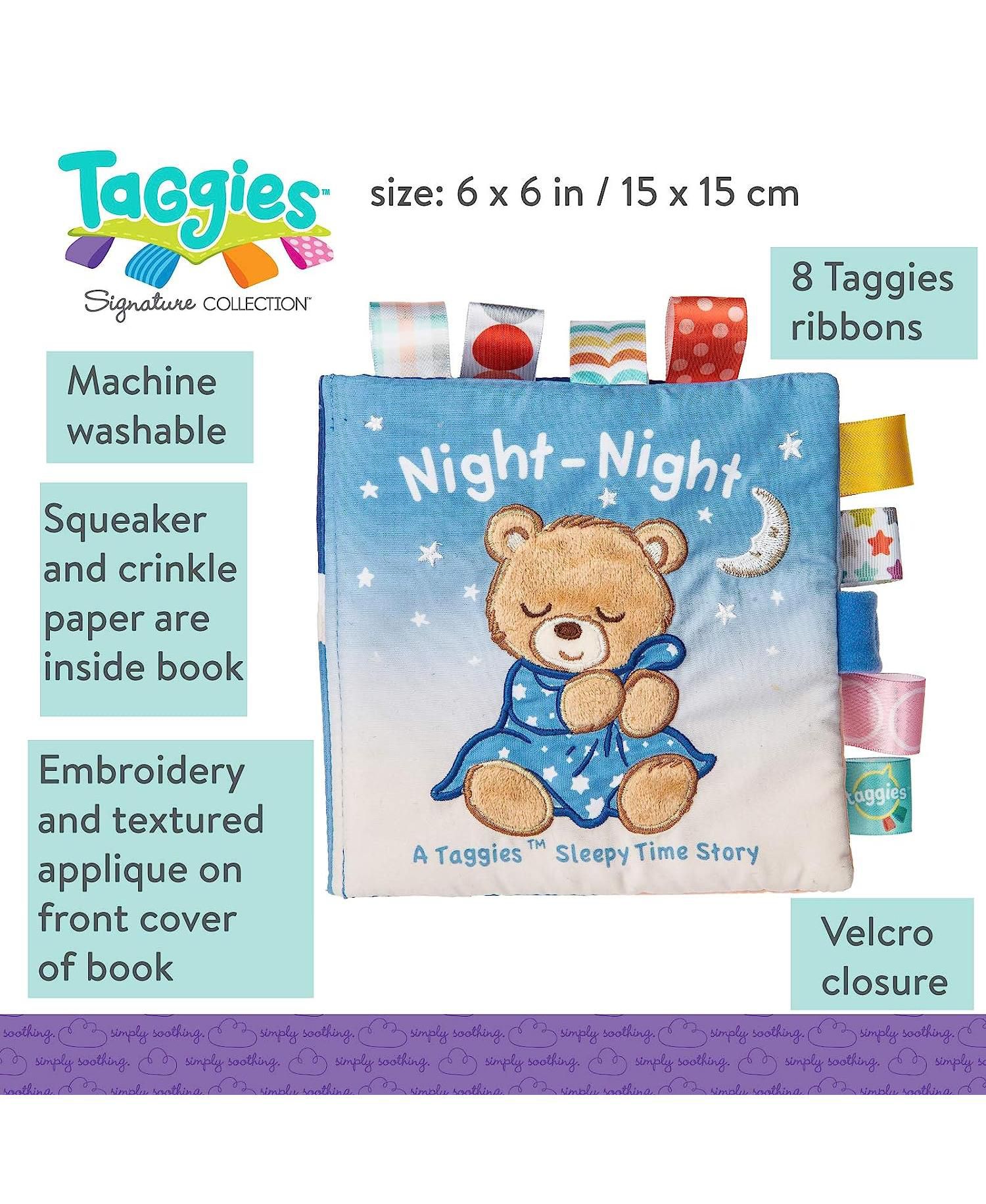 Taggies Starry Night Teddy Soft Book