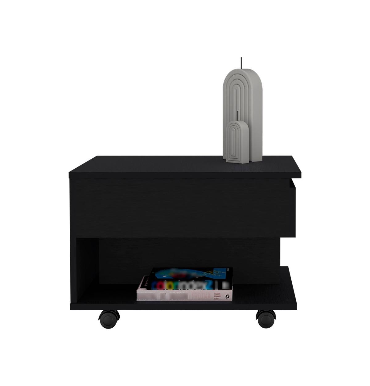 Depot E-shop Babel Lift Top Coffee Table, Casters, One Shelf