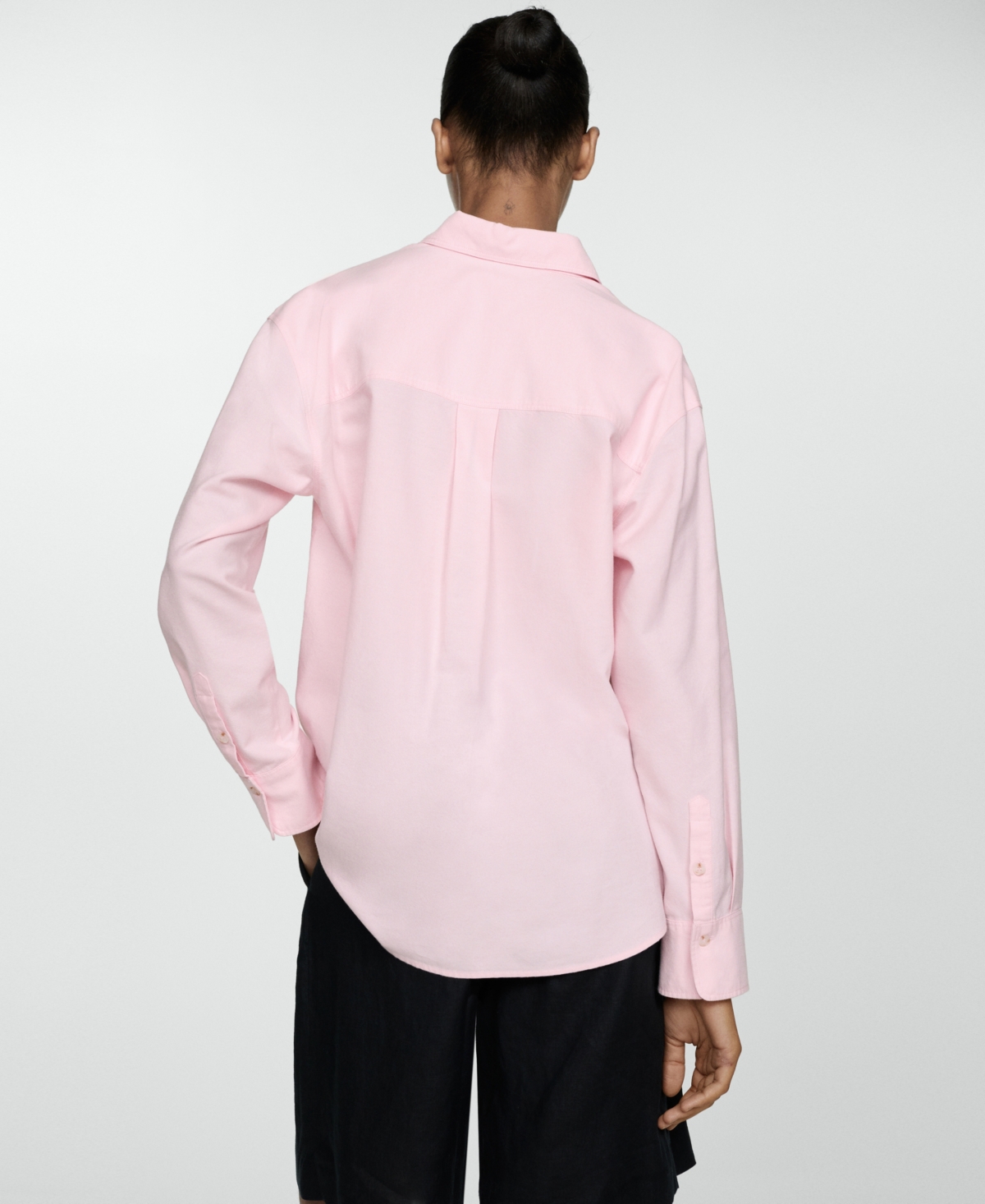 Mango Women's Long Sleeved Cotton Shirt