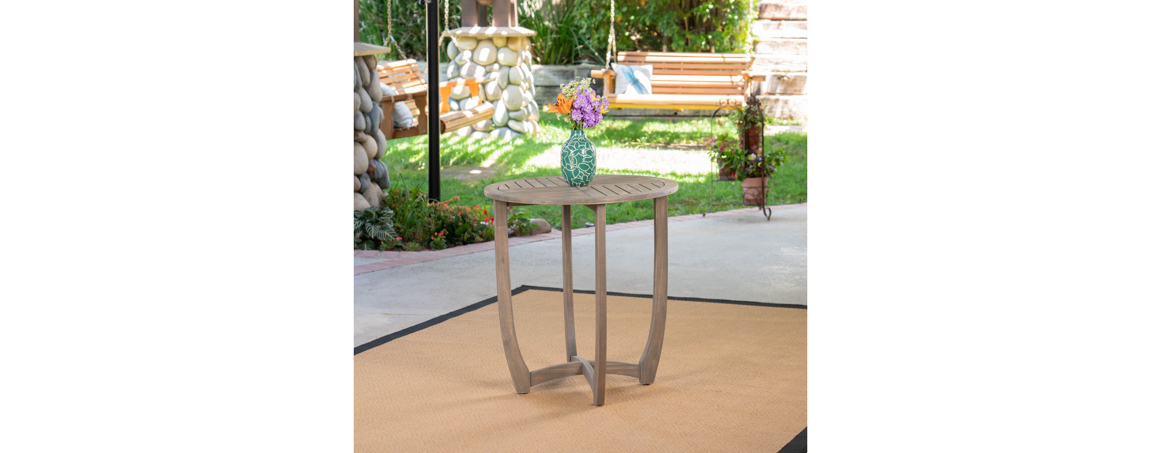 Streamdale Hermosa 27.5" Circular Wood Table