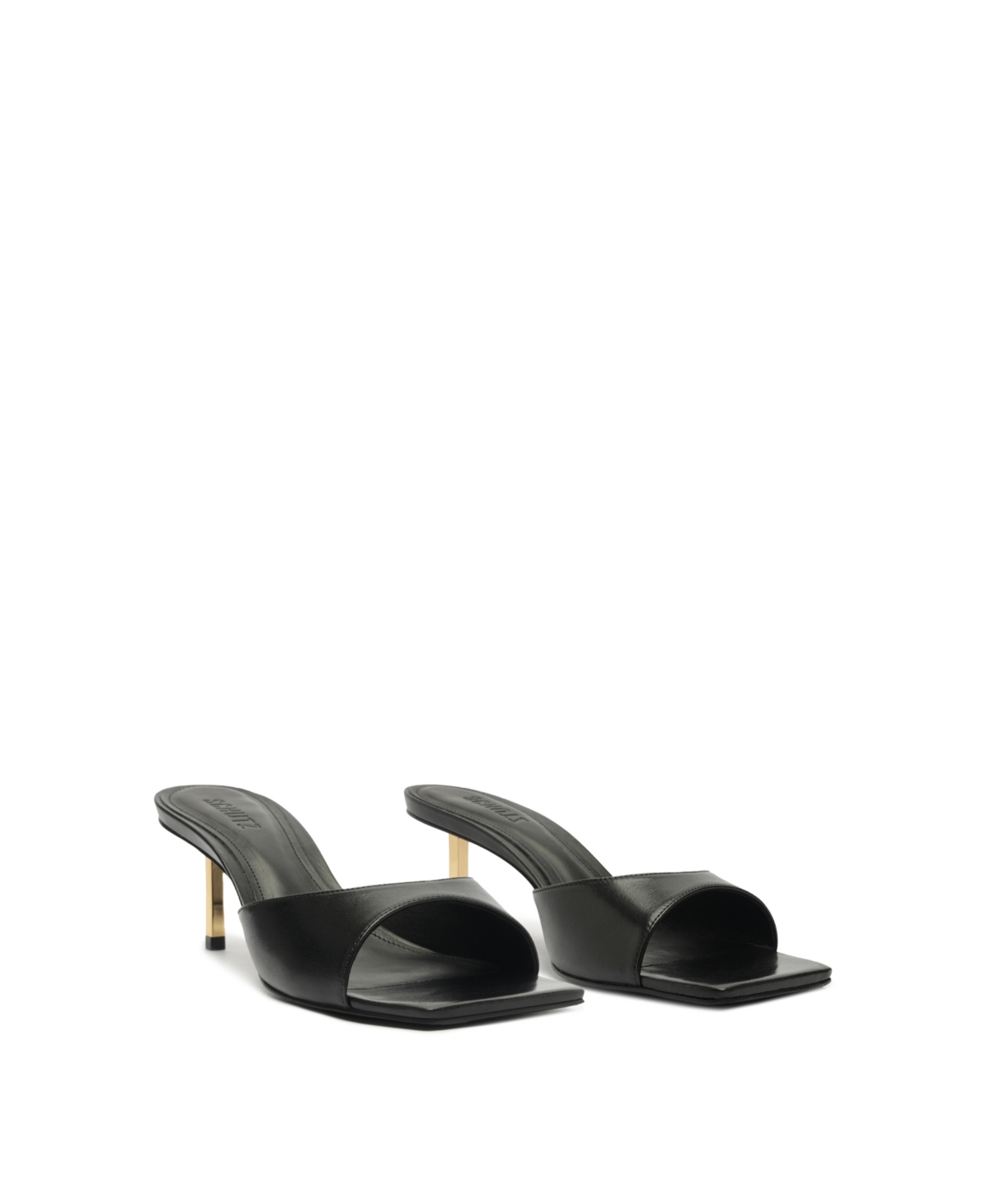 Schutz Women's Dethalia Pin Squared Toe Sandals