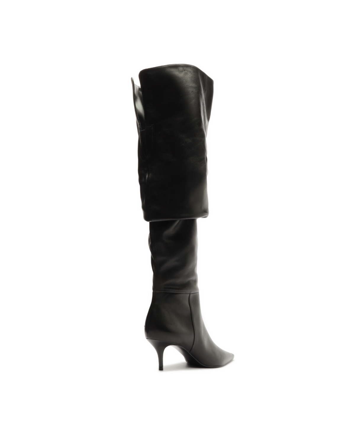 Schutz Women's Ashlee Mid Over the Knee Pointed Toe Boots
