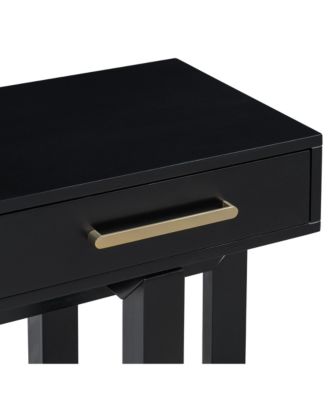 Elegant Extra-Long Console Table with 3 Drawers