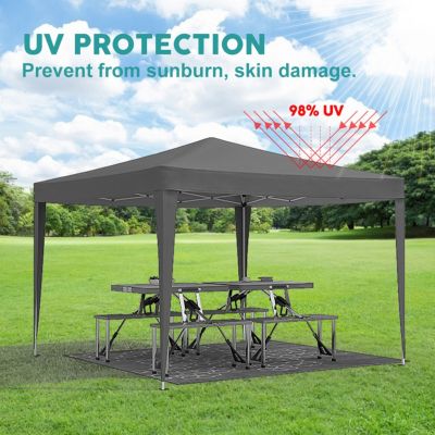 Streamdale 10'x10' Canopy Tent with Removable Sidewalls