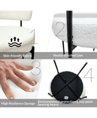 Expandable Dining Set with Upholstered Chairs and Large Table