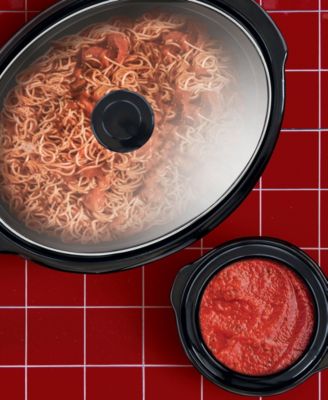 8 Liter Slow Cooker with Mini 0.6 Liter Warmer