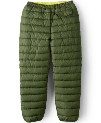Boys Reversible Fleece Puffer Pants