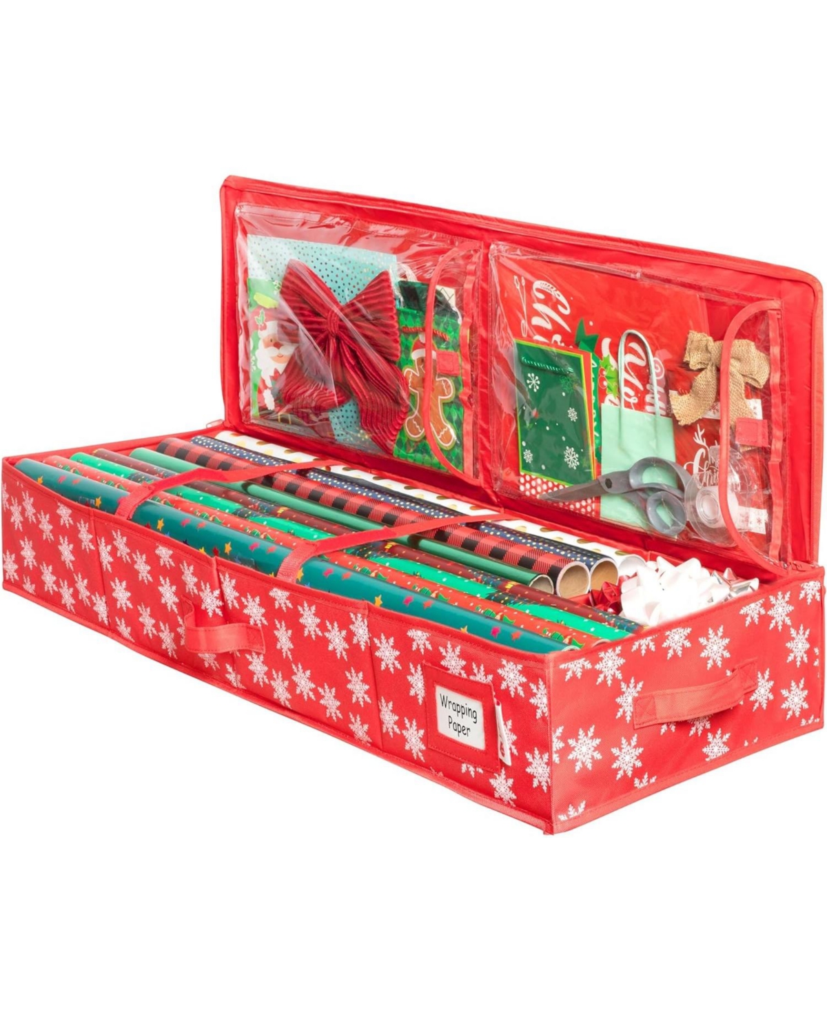 Florida Brands Wrapping Paper Storage Container. Fits up to 27 Rolls 1.37