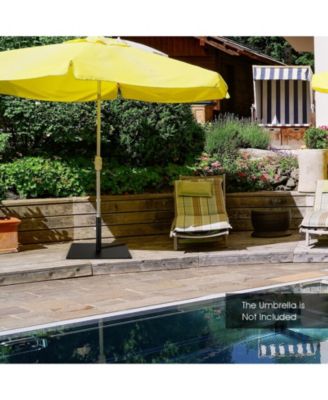 42 LBS Weighted 25 Inch Square Patio Umbrella Base