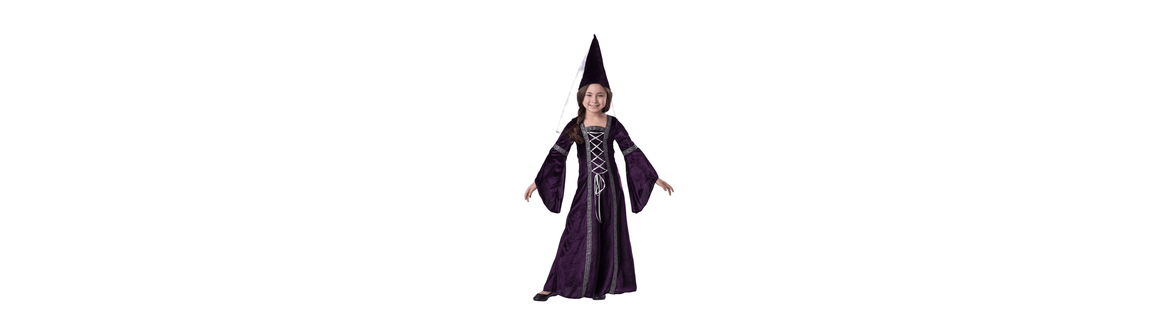 Dress Up America Toddler Medieval Princess Dress & Hat Costume Set
