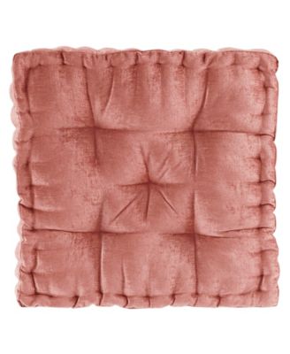 Azza Chenille Decorative Floor Pillow, 20" x 20"