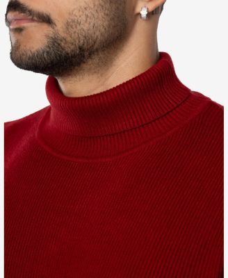Men's Ribbed Turtle Neck Sweater
