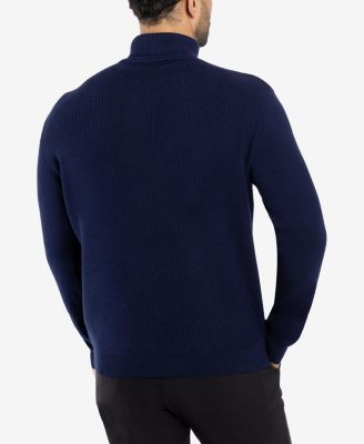 Men's Ribbed Turtle Neck Sweater