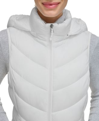 Women's Packable Hooded Puffer Vest