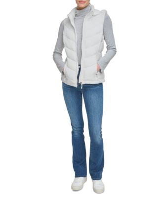 Women's Packable Hooded Puffer Vest