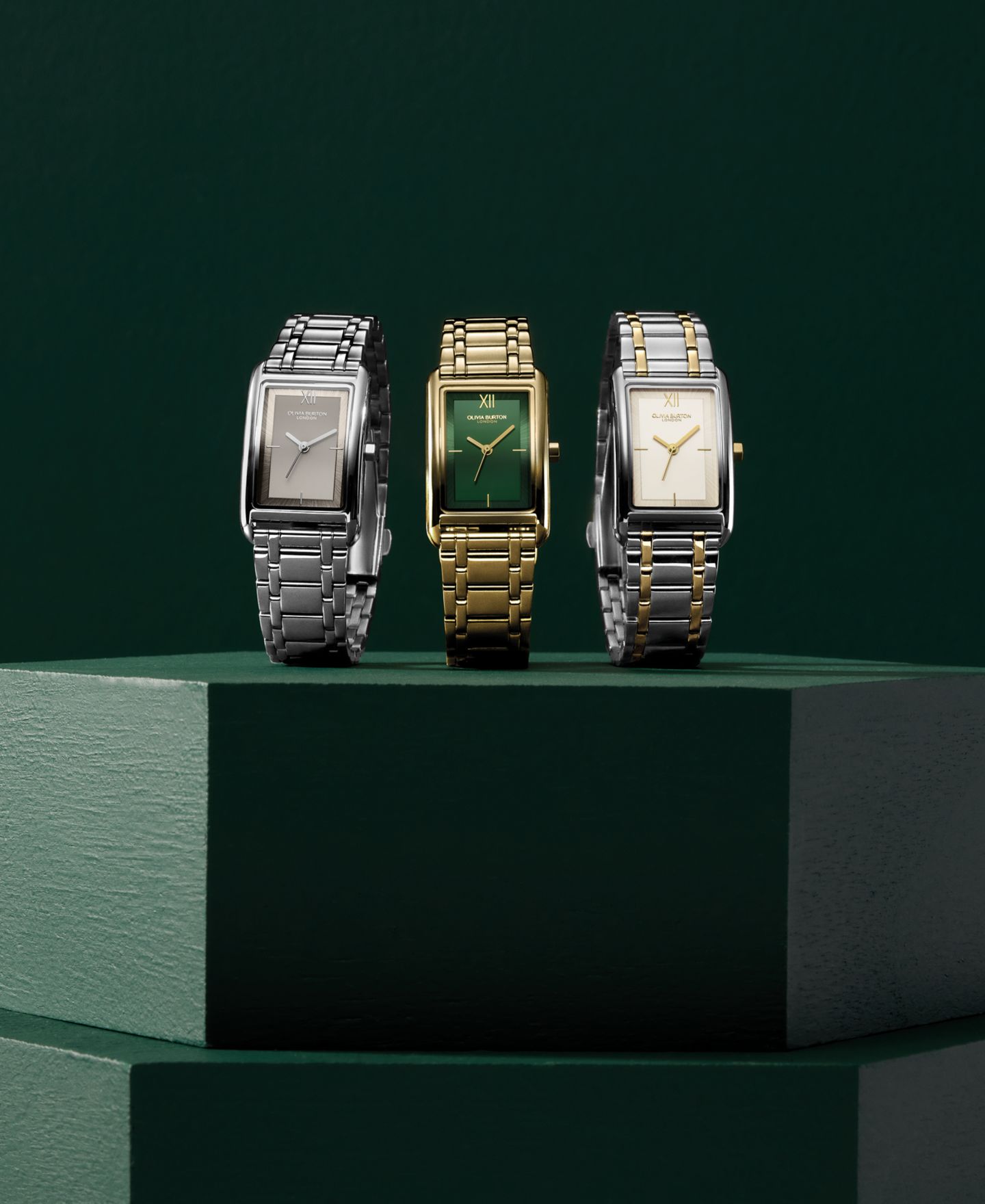 Женские часы Olivia Burton Grove Gold-Tone Stainless Steel Watch 23mm — фото 3