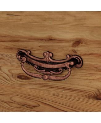 White Wooden 3-Shelf Standard Bookcase with Acrylic Door, Drawer