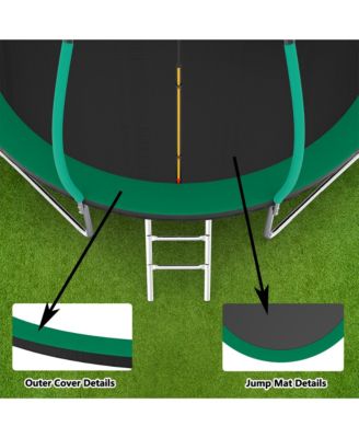Streamdale 12FT Trampoline with Enclosure for Kids and Adults
